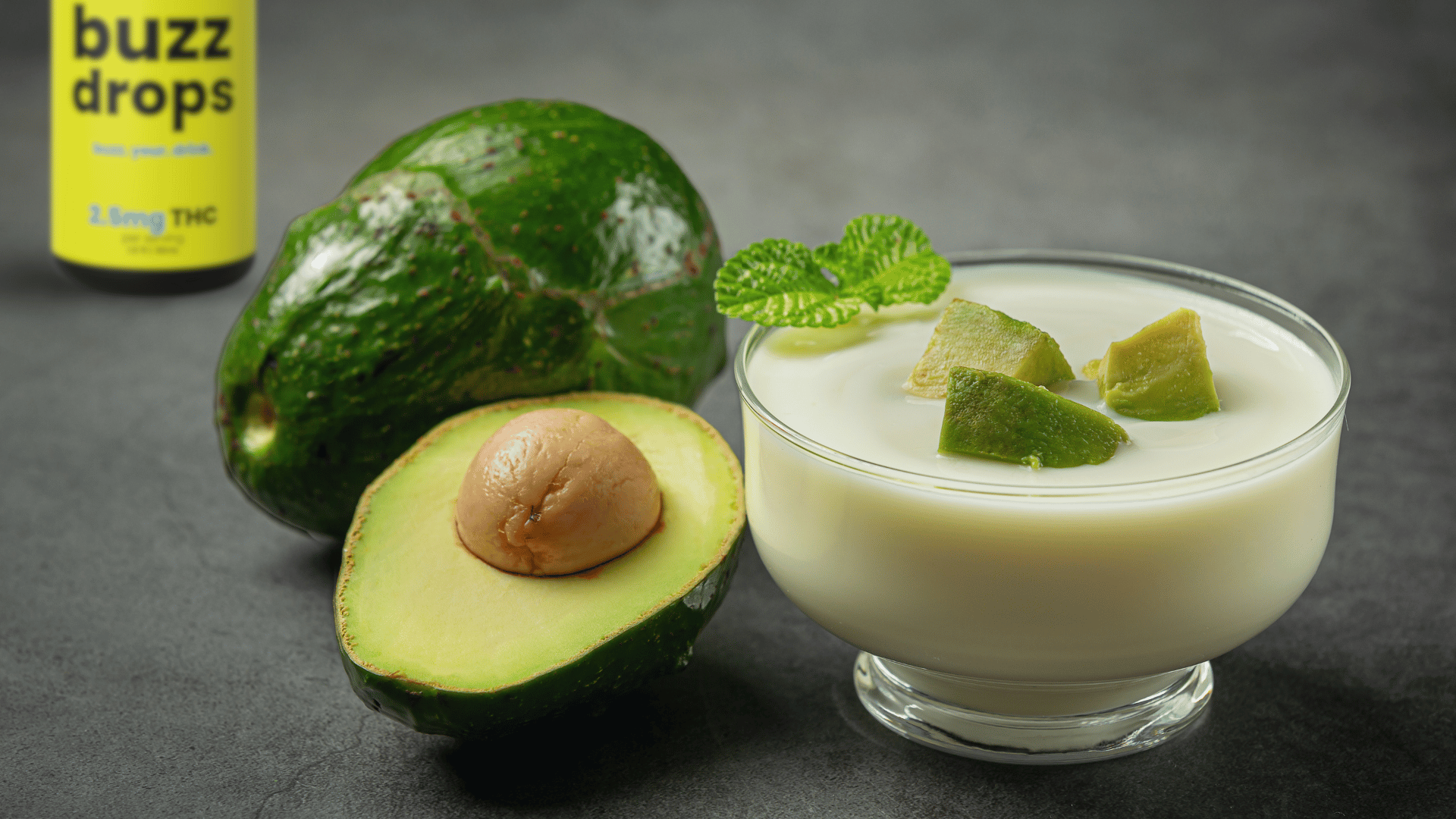 Enjoy our tasty cannabis avocado mojito recipe