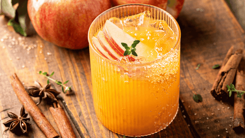Try our Caramel Apple Cannabis Mocktail Recipe