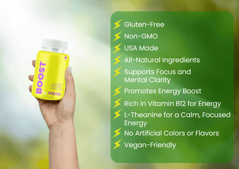 Boost Mushroom Gummies | Cordyceps Mushroom Gummies with L-theanine and B12