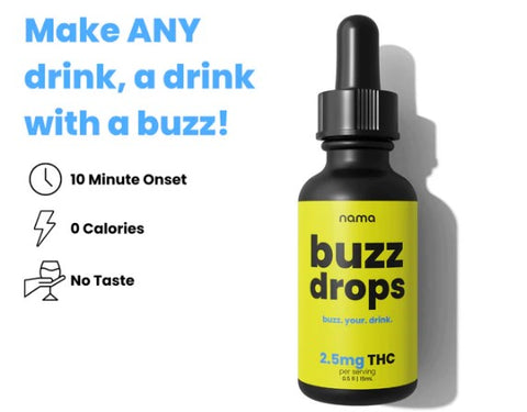 What are the ingredients in Buzz Drops™-namaCBD