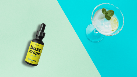 How to make a coconut mint THC mocktail