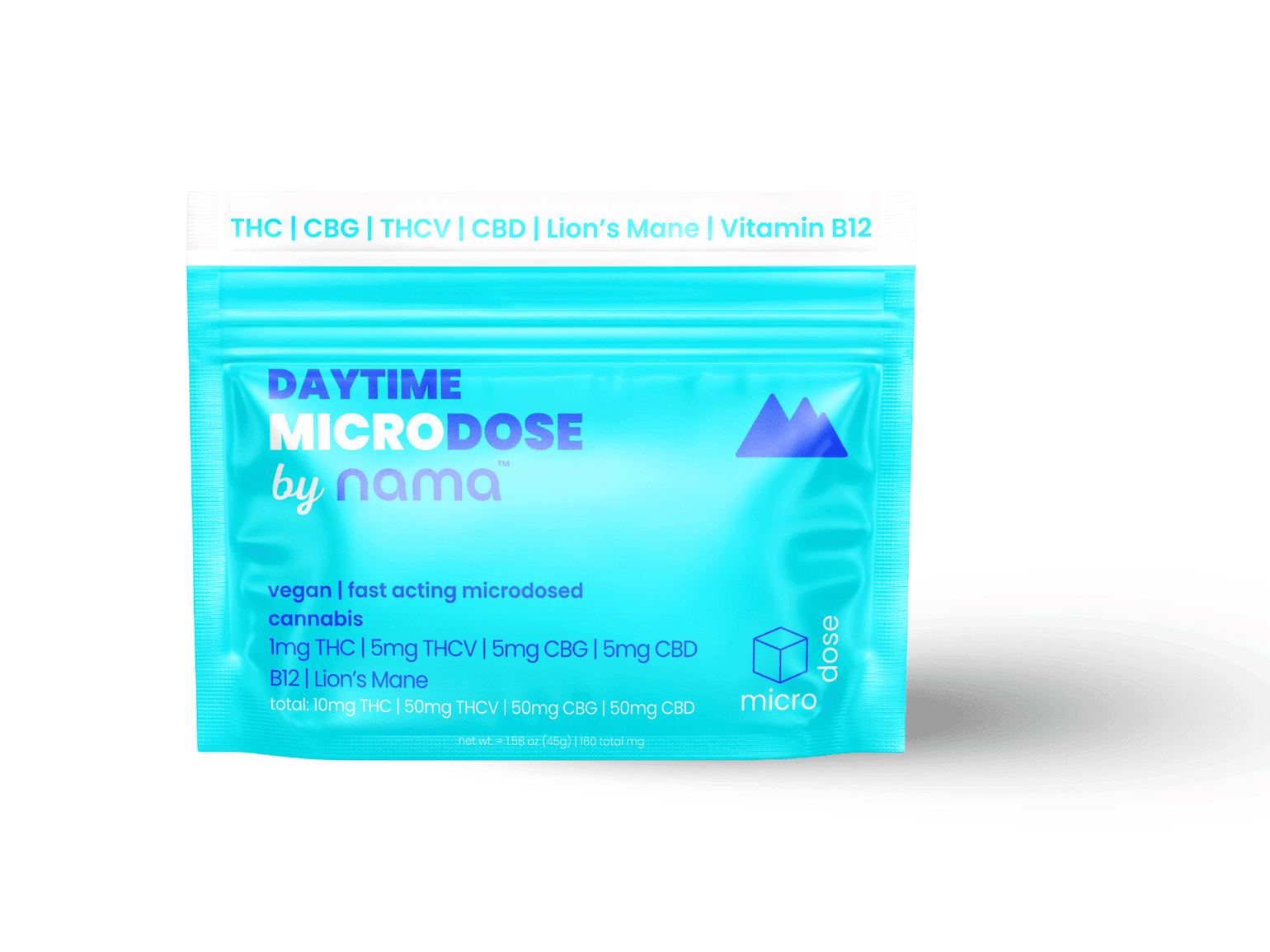 Nama CBD Daytime Microdose Gummies | THC, CBD, THCV, CBG