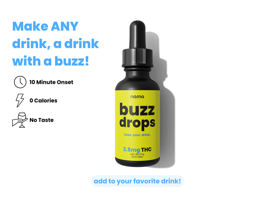 Buzz Drops™ Liquid THC Drink nama