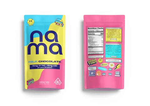 THC Milk Chocolate Bar