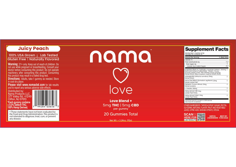 Love - Natural THC & CBD Libido Gummies